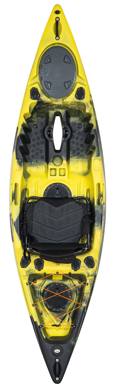 Wasser Bike Pedal Kajak 2 Sitzer Luxus Ausführung gelb