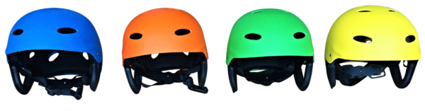 Wassersporthelm verstellbar in vier Farben (blau/orange/grün/gelb)